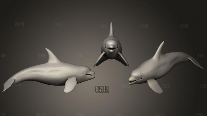 Killer Whale 3d stl модель для ЧПУ